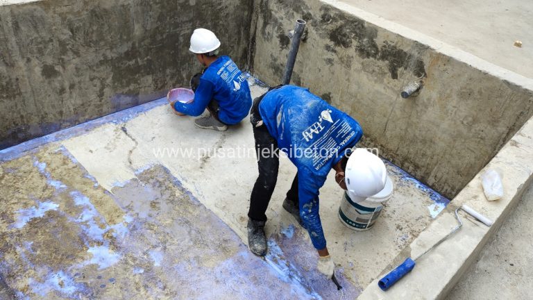 Waterproofing Kolam Renang System Coating PU Bitumen